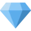 Gem Stone emoji, Twitter / X design