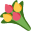 Bouquet emoji, Twitter / X design