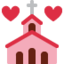 Wedding emoji, Twitter / X design