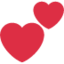 Two Hearts on Twitter / X