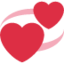 Revolving Hearts on Twitter / X