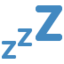 Zzz emoji, Twitter / X design