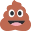 Pile of Poo emoji, Twitter / X design