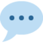 Speech Balloon emoji, Twitter / X design