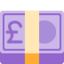 Download Pound Banknote emoji, Twitter / X style