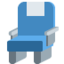 Download Seat emoji, Twitter / X style