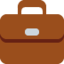 Briefcase emoji, Twitter / X design