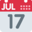 Calendar emoji, Twitter / X design