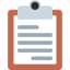 Clipboard emoji, Twitter / X design
