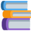 Download Books emoji, Twitter / X style