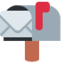 Download Open Mailbox with Raised Flag emoji, Twitter / X style