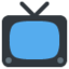 Download Television emoji, Twitter / X style