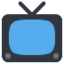 Television emoji, Twitter / X design