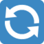 Counterclockwise Arrows Button emoji, Twitter / X design