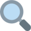 Download Magnifying Glass Tilted Left emoji, Twitter / X style