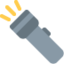 Flashlight emoji, Twitter / X design