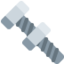 Nut and Bolt emoji, Twitter / X design
