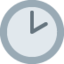 Two O’clock emoji, Twitter / X design