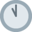 Eleven O’clock emoji, Twitter / X design