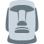 Moai emoji on Discord