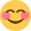 Smiling Face with Smiling Eyes on Twitter / X