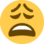 Weary Face on Twitter / X