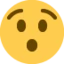 Hushed Face emoji on Discord