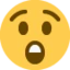 Astonished Face emoji on Discord