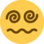 Face With Spiral Eyes emoji, Twitter / X design
