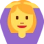 Woman Gesturing Ok emoji, Twitter / X design