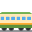 Railway Car emoji, Twitter / X design