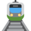Download Tram emoji, Twitter / X style