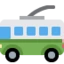 Trolleybus emoji on Discord