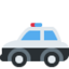 Police Car emoji, Twitter / X design