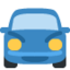 Download Oncoming Automobile emoji, Twitter / X style