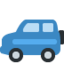 Sport Utility Vehicle emoji, Twitter / X design