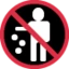 No Littering emoji on Discord