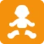 Baby Symbol emoji, Twitter / X design