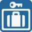 Left Luggage emoji, Twitter / X design