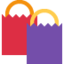Shopping Bags emoji, Twitter / X design
