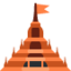 Hindu Temple emoji, Twitter / X design