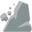 Download Landslide emoji, Twitter / X style
