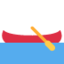 Canoe emoji, Twitter / X design