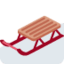 Download Sled emoji, Twitter / X style