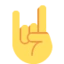 Sign of the Horns emoji on Discord