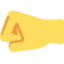 Left-facing Fist emoji on Discord