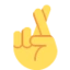 Crossed Fingers emoji on Discord