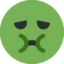 Nauseated Face emoji on Discord