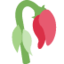 Wilted Flower emoji, Twitter / X design