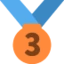 3rd Place Medal emoji on Discord